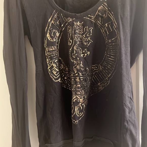 Gianfranco Ferre open back long sleeve top - Picture 4 of 6